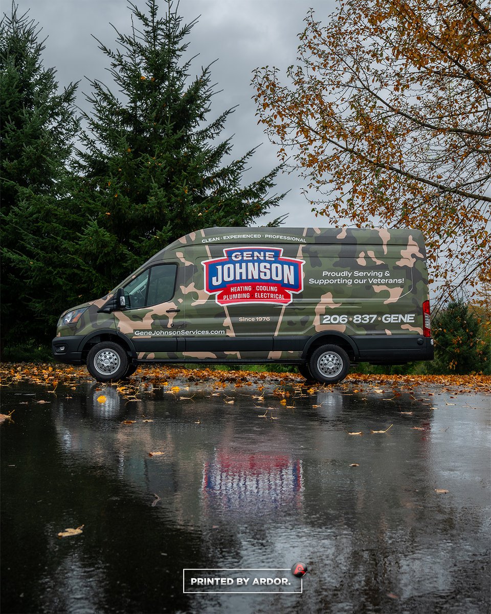 You can't see it, but there is a really cool custom wrap on this van!
-
We worked with Gene Johnson on creating this amazing custom full wrap with in camo for our veterans!
-
#vinylwraps #veterans #customwraps #paintisdead