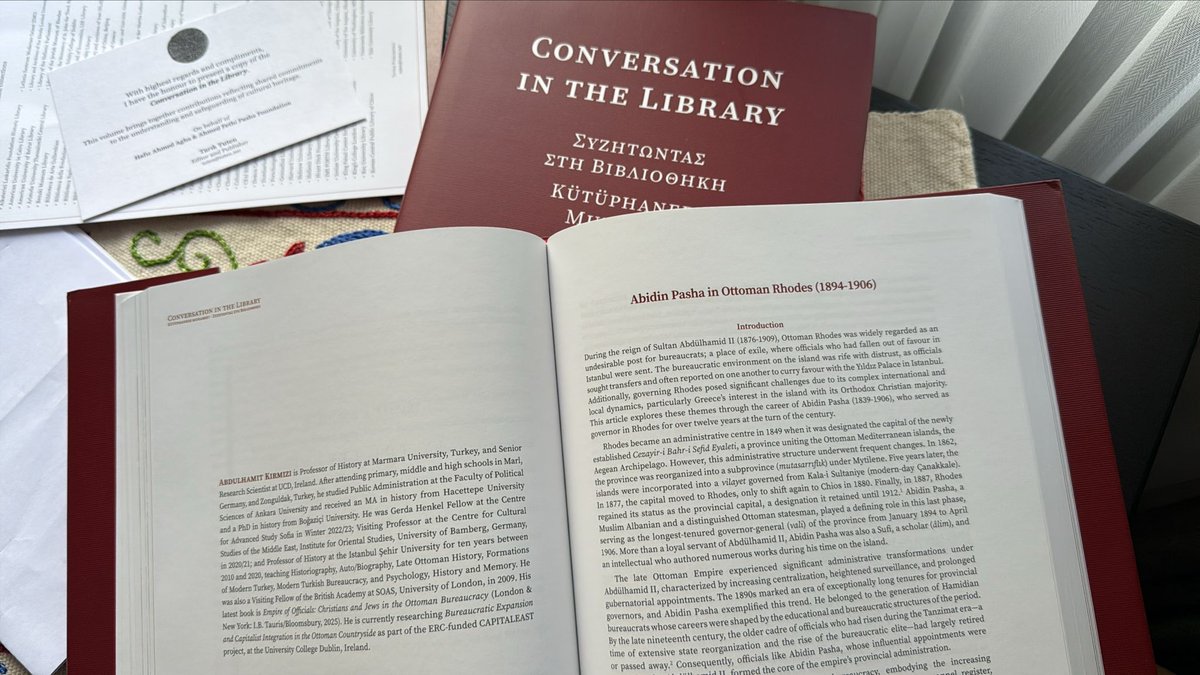 abidin pasha in ottoman rhodes (1894-1906) makalesinde adana, sivas ve ankara'dan sonra akdeniz adaları valiliğini sürgün olarak gören lisanşinas alim, sufi, şair, mesnevi mütercim ve şarihi, dino ve ileri ailelerinin dedesi abidin paşa'nın rodos sergüzeştini yazdım.