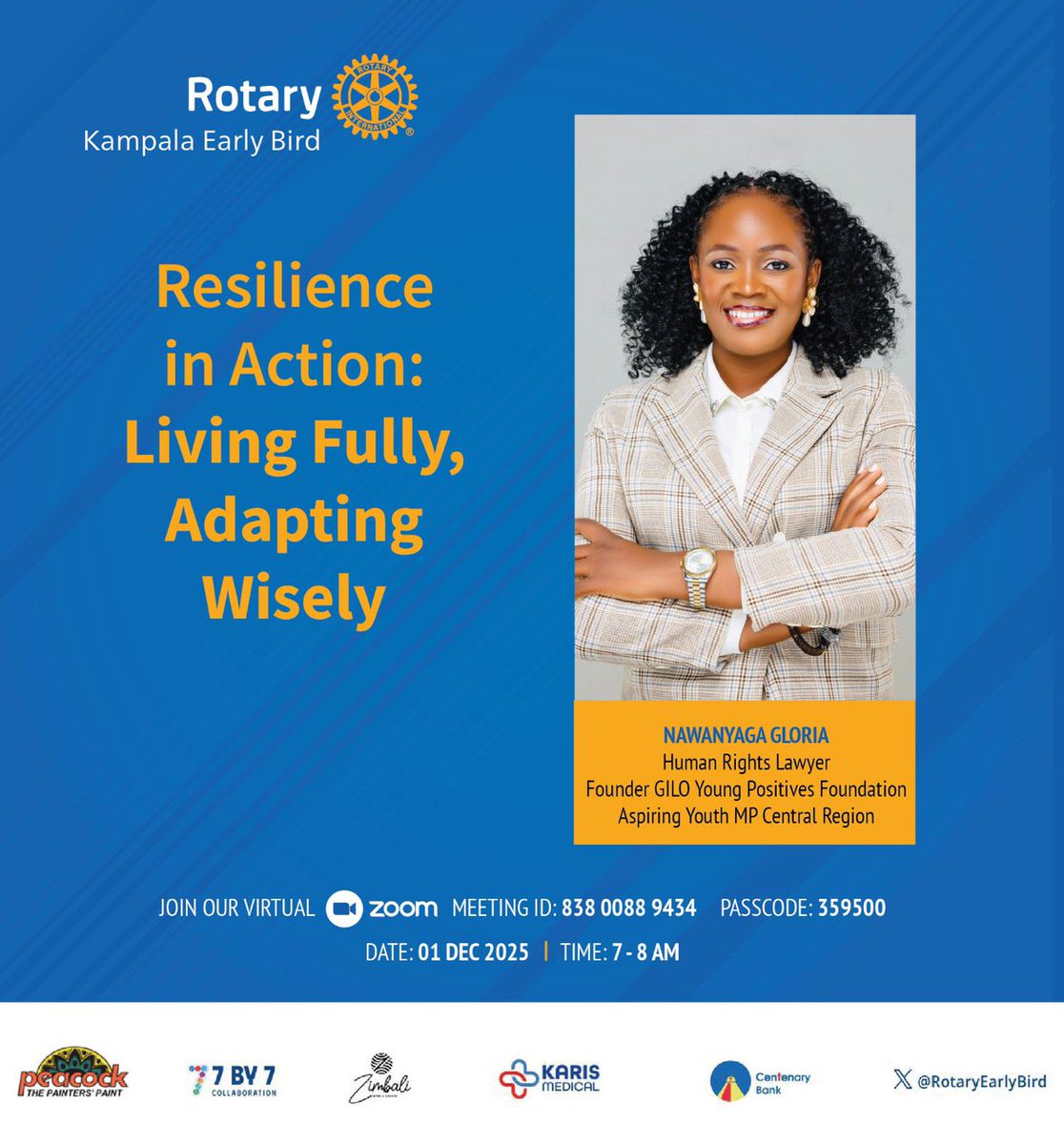 Rotary Club of Kampala Early Bird tweet media