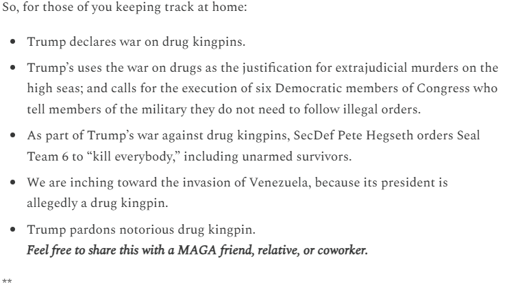 SykesCharlie's tweet photo. Trump's Fake War on Drugs... A brief summary

https://t.co/yhdEWXHhlQ https://t.co/fEv2rJwufn