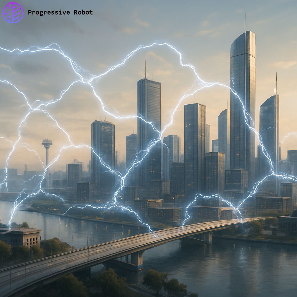 ProgresiveRobot's tweet image. Finland&apos;s magneto-inductive wireless electricity system has potential to revolutionize energy distribution, eliminating the need for charging cables. However, concerns about safety, regulation, and global energy network adaptation need to be addressed.