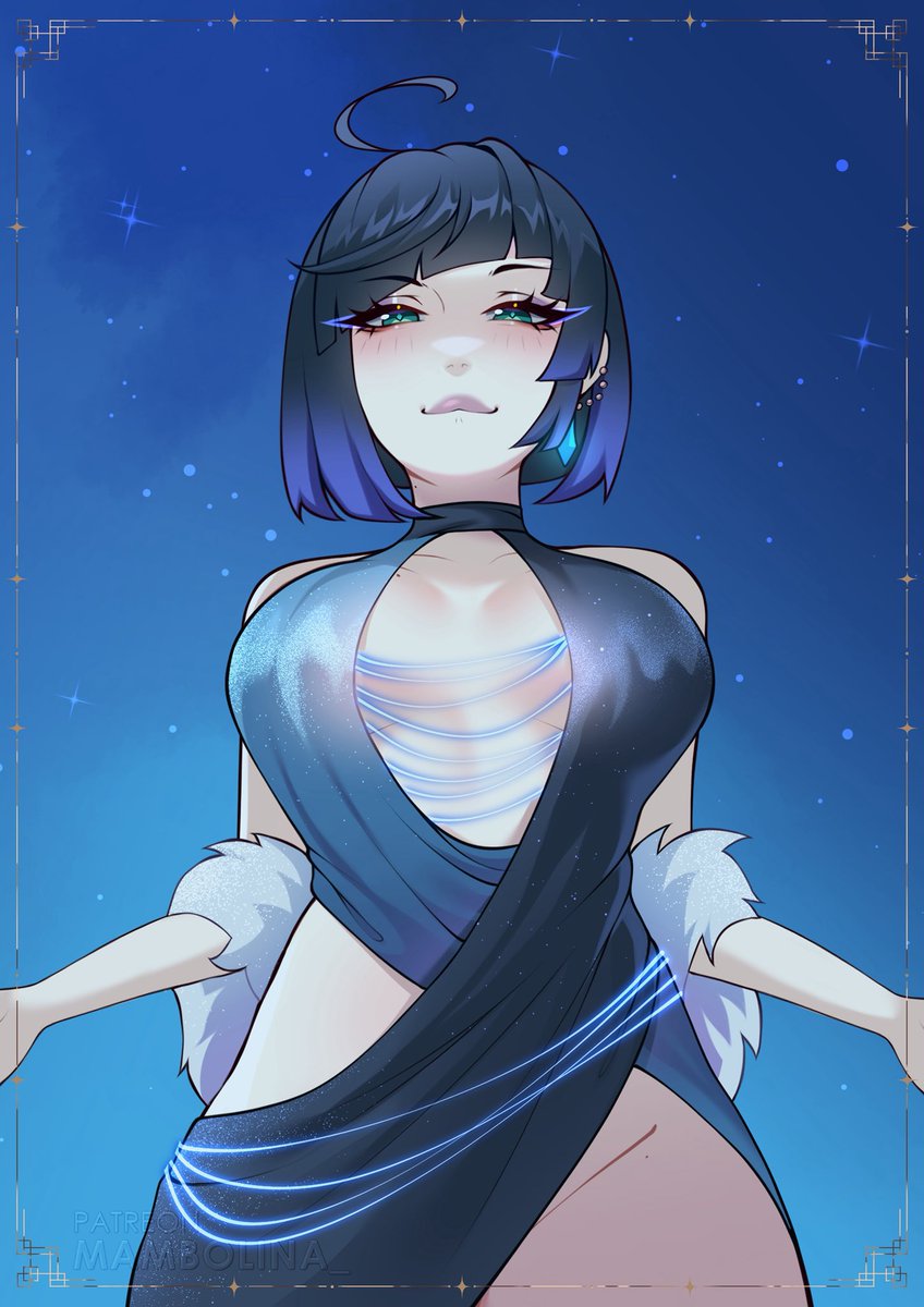 Your favorite auntie, Yelan 💙✨

#GenshinImpact