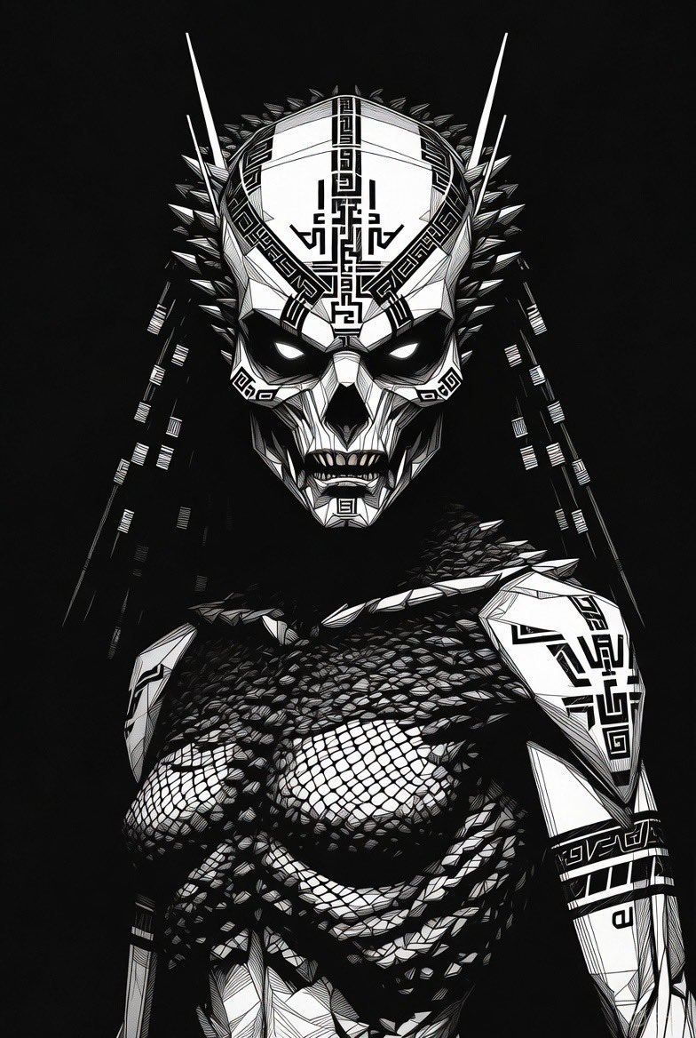cristo_azamendo's tweet photo. Ojos que rastrean, sombra que sentencia: una nueva figura letal inspirada en la oscuridad misma.
#predator #digitalart #digitalposter #arteoscuro #darkart #darkartwork https://t.co/lWcYhxLSVM