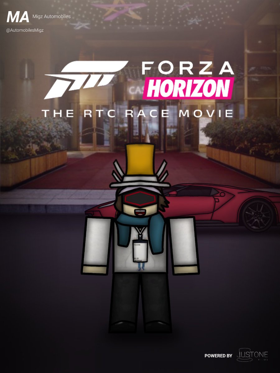 AutomobilesMigz's tweet image. Meet a main character from &quot;FORZA HORIZON&quot; The RTC Race Movie 🏁🍿❤🧡💛

Ft: @LukeBautista25, @BaseballBatGuy, @BFE102_15, and @MexolGaming

Like and Retweet are appreciate 👍♻️

#Roblox #Robloxart #art #RTC #artmoots #robloxartists #RobloxAvatar #ForzaHorizon #JUSTONEFILMS