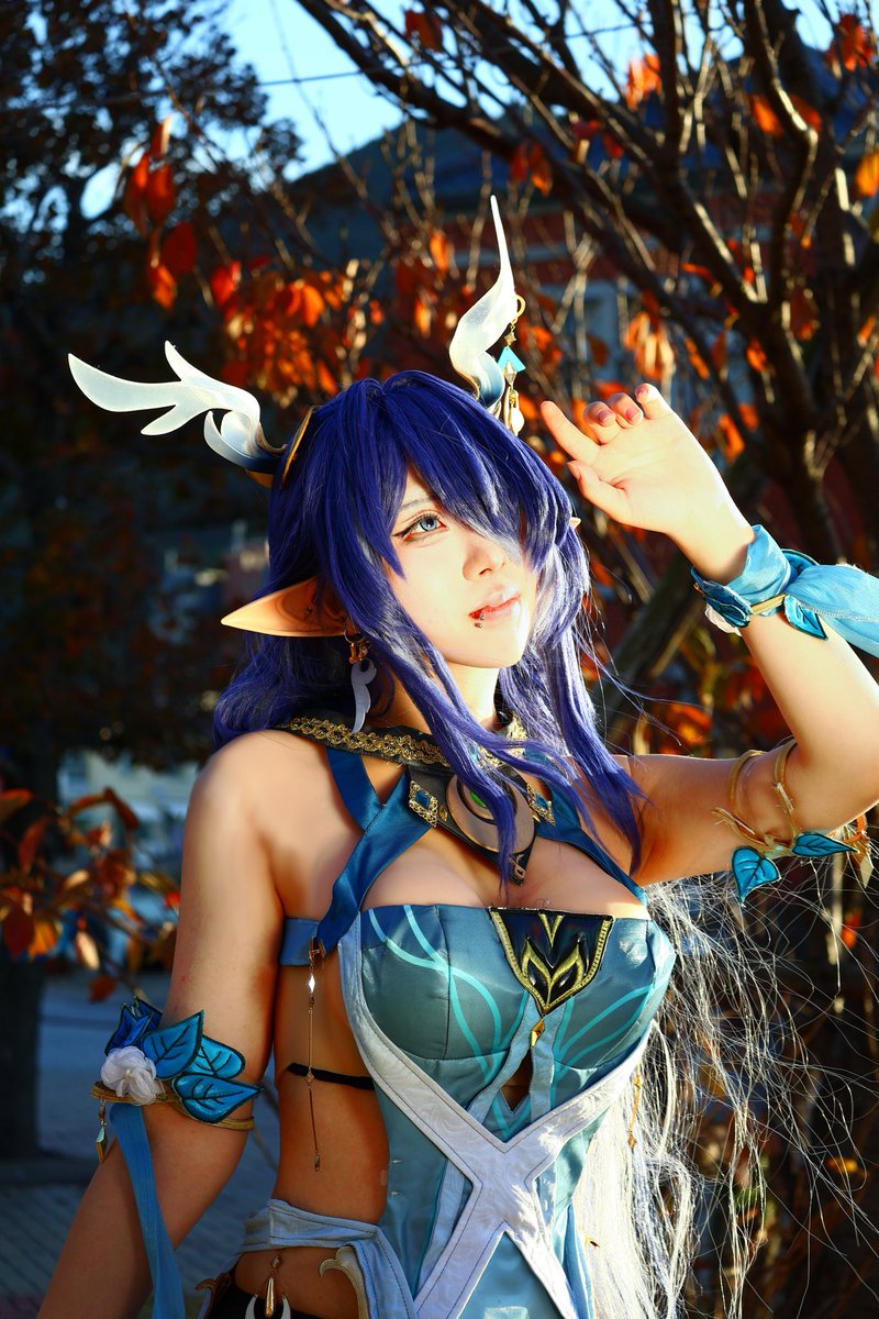 r___iohx's tweet photo. ラウマ / Cosplay

━━━━━━━━━━━━━━━━━
「　森は心優しきそなたを守ってくれるだろう。心置 きなく冒険するがよい。　」
━━━━━━━━━━━━━━━━━

📸@Kagero0213 
 #門司港風花祭  #Genshin  #原神Cosplay  #コスピク https://t.co/jmmzMYqU7r