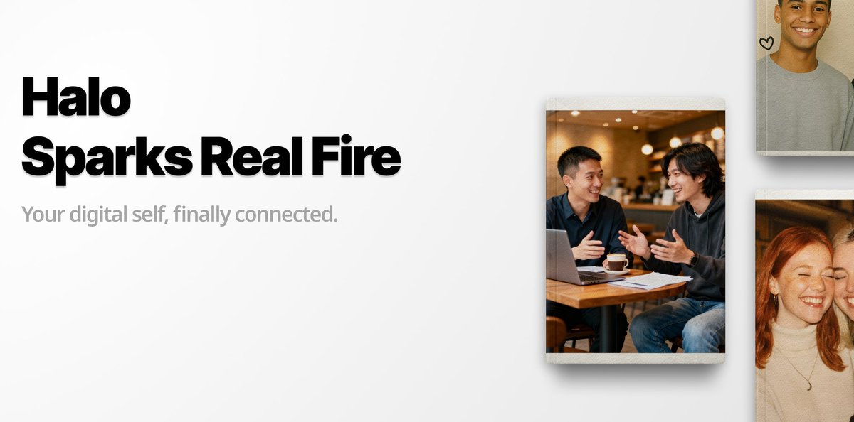 So proud of the design work by Evelyn on our team! She poured her whole afternoon into this creative piece for 'Halo.'
​The question we're answering: How do you visualize the freedom from "limited options" in social?
​Let us know what you think of Evelyn’s vibe check! And more