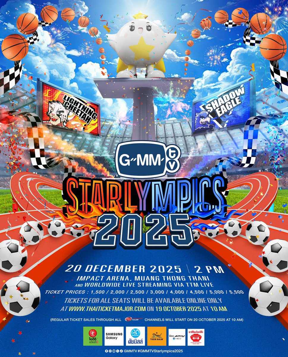 everezs's tweet photo. ✨🏁OPEN SHARING NOBAR ONLINE – STARLYMPICS 2025! ❗️✨

📅 20 Desember 2025
💸 only 12K 
🎬 Live streaming HD
📝 Engsub langsung 
📁 Rerun file Engsub &amp; Indo Sub

📩 Chat WA: 0895-7050-43290
💵 Payment: All in QRIS

‼️ BONUS: File GMMTV Starlympic 2024 Engsub &amp; Indo Sub ‼️ https://t.co/PVsfWvgdmz