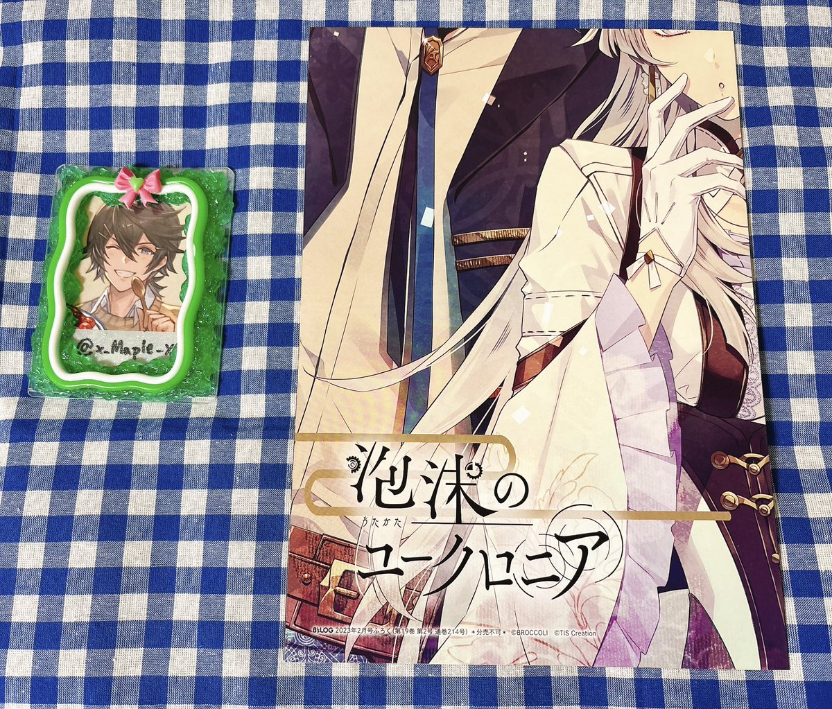 x_Maple_x's tweet image. ビズログ／ビーズログ／ポスター／交換・譲渡

譲：ファウスト(まほやく)2／ブラッド・オスカー(エリオス)／泡沫のユークロニア

求：各100円＋送料＞＞カイン(グラブル、画像4)

初回リットリンクご一読ください。
2,3年前のものとなります。