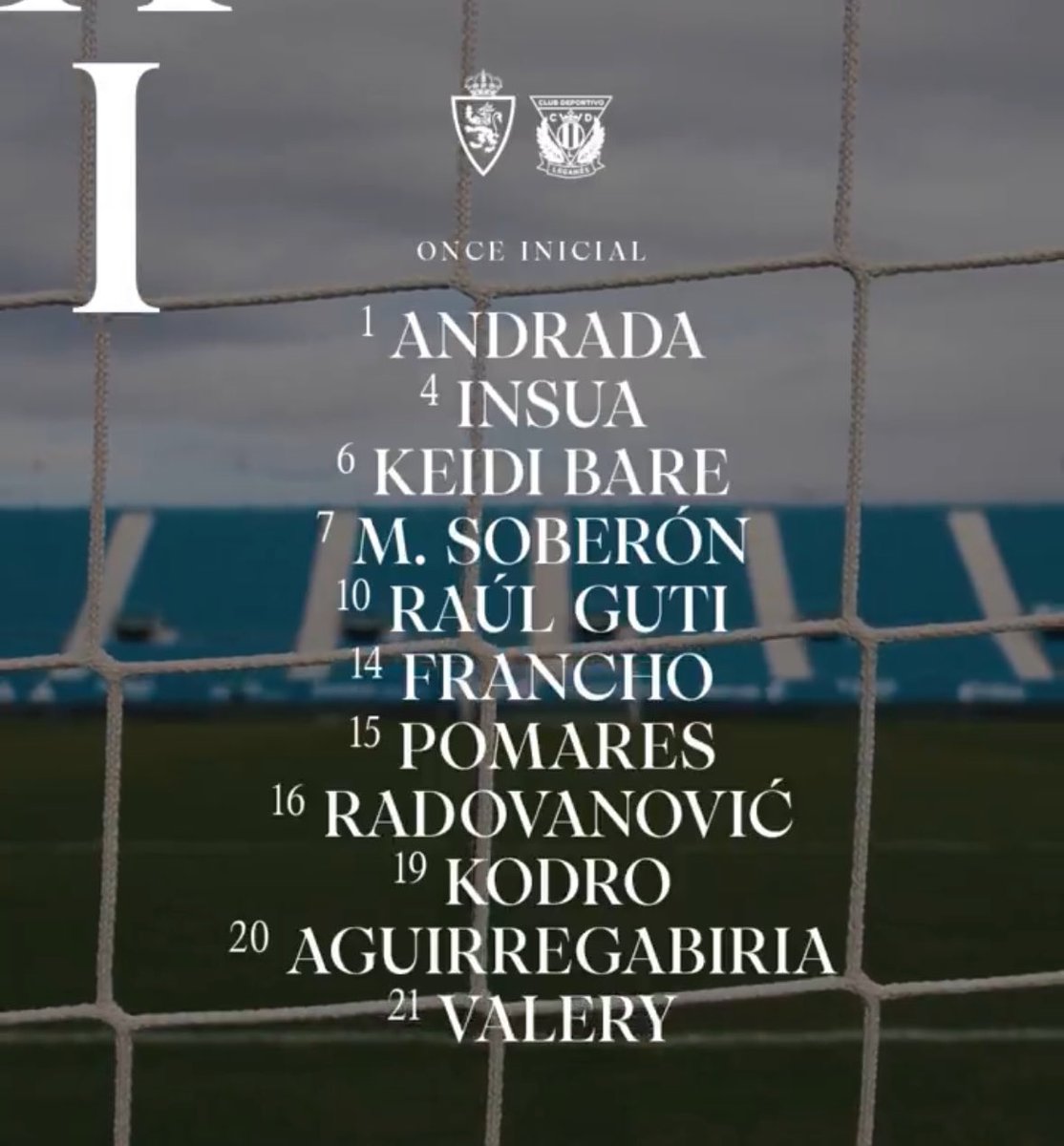 Hoy jugamos con: #RealZaragoza