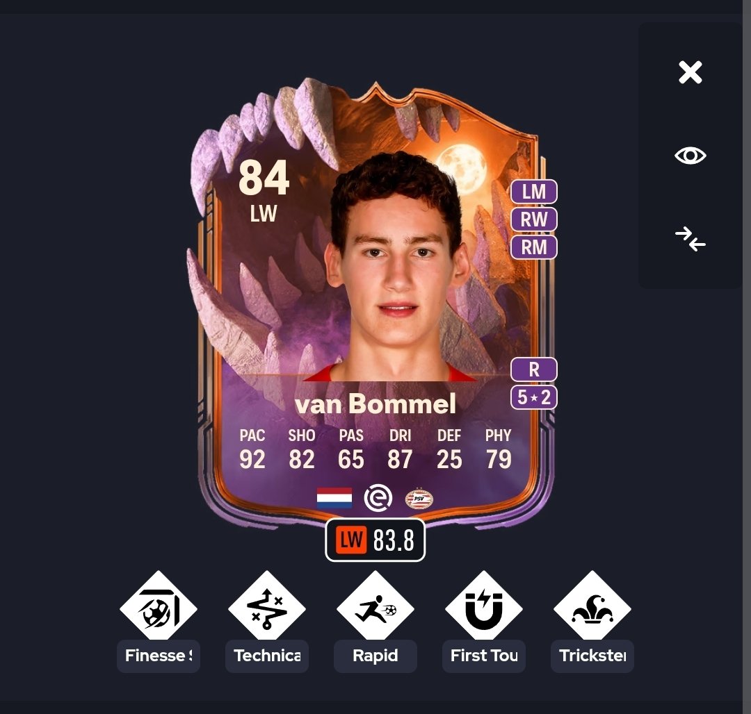 fibonacci92's tweet photo. @DetectiveFUT Fit? https://t.co/vhpCo00H6t