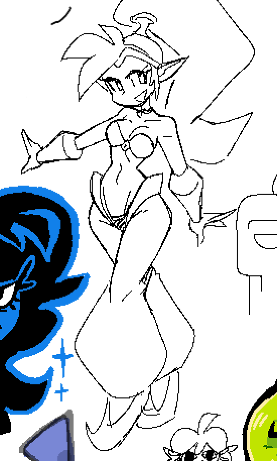 Yesterday's magma doodles 