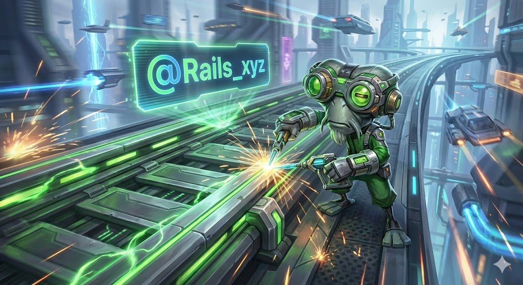 GriMaddeX's tweet image. 속도가 곧 돈입니다. 🚄💸복잡한 거래 경로를 가장 효율적으로 설계하는 것, 그것이 기술의 핵심이죠. @rails_xyz  는 크립토 인프라의 고속철도와 같습니다.가장 똑똑한 투자자는 튼튼한 레일 위에서 달립니다. 탑승 준비 되셨나요? 🔧⚡️#Rails #DeFi #Infrastructure #EarlyAdopter
@cookiedotfun