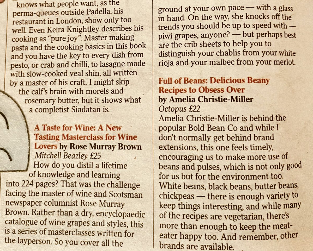 rosemurraybrown's tweet photo. This just happened…my new book ‘A Taste for Wine’ @Octopus_Books is in @thetimes as one of their BOOKS OF THE YEAR!
Available @amazon @Waterstones @Foyles @Hatchards @bookshop_org_UK @ToppingsStAs @ValvonaCrolla @VilleneuveWines
#wine #winebook #booksoftheyear #atasteforwine https://t.co/2V5PqIS2b8