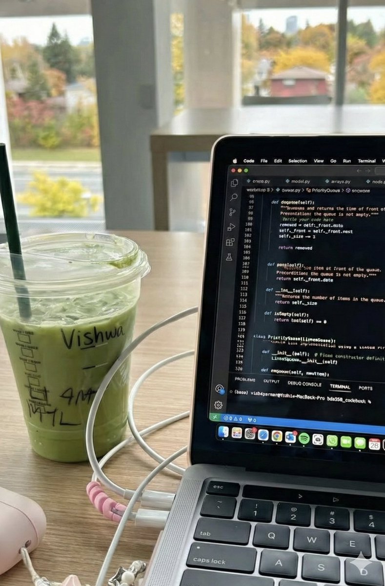 Dev__Vishwajeet's tweet image. Coding in Café’s are cool