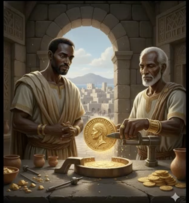 GhideonMusa's tweet photo. #Eritrea Adulis 
New analysis of Adulis’ artifacts flips the script: 70% of all NHA coinage was found at Adulis, the Throne of Adulis was a high-tech symbol of regional authority, and elite Christian officials even called the Aksumite king a “minor king.” Adulis wasn’t a port it was the powerhouse.

https://t.co/Oy5g8rKrxQ