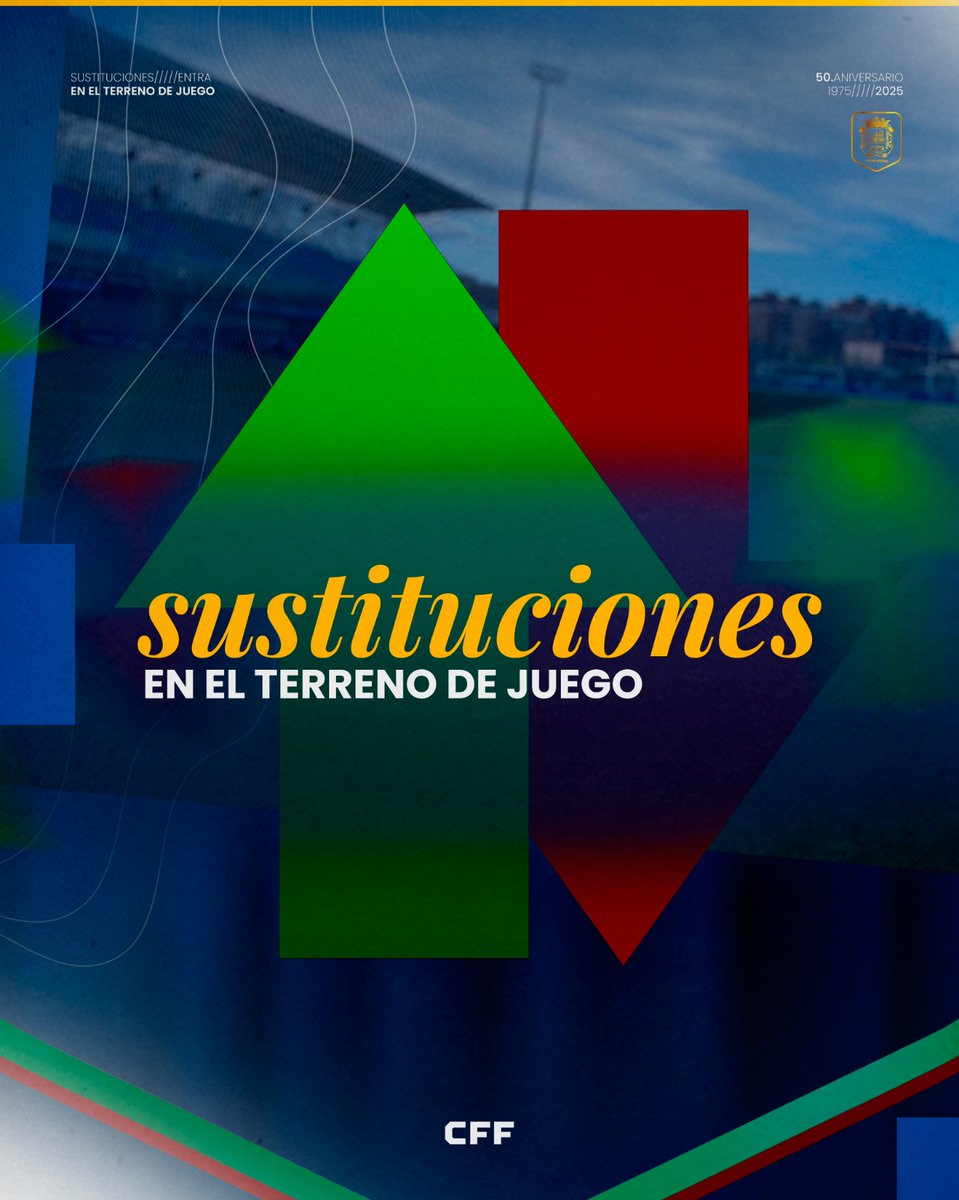 43⏱️ Cambio por lesión. Sale del terreno de juego Isaac Umpa y entra en su lugar Jaime. 

(2-0)

#CFFCDC
