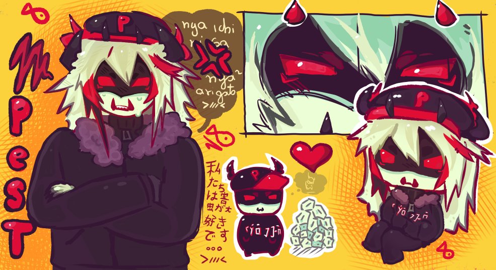 zurimyyuri's tweet image. Cool pest drawing i did yesterday, also trying out a new artstyle!! ^_^ #Regretevator #robloxart  #fanart #pest