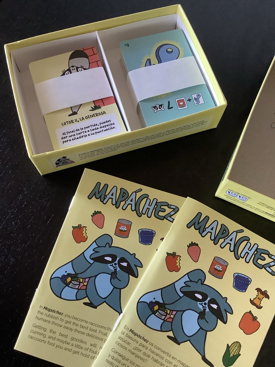 Qué bonito han quedado los #Mapáchez del maravilloso (e inteligente, divertido, perspicaz..) Pablo Grande
El juego ya está junto a sus primos, los otros juegos diseñados en el seno de este pequeño pero orgulloso estudio