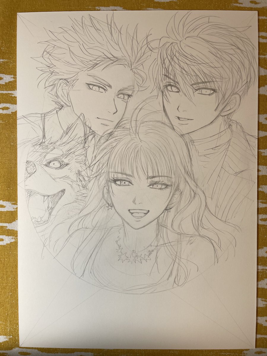 今日は頑張りました！😆

伽奈、ジェイ、アキ、ヤクモ、全員集合です！
まだまだ微調整もしていきますが大体まとまってきましたよ！

明日から12月！！
また一週間、頑張りましょうね❣️