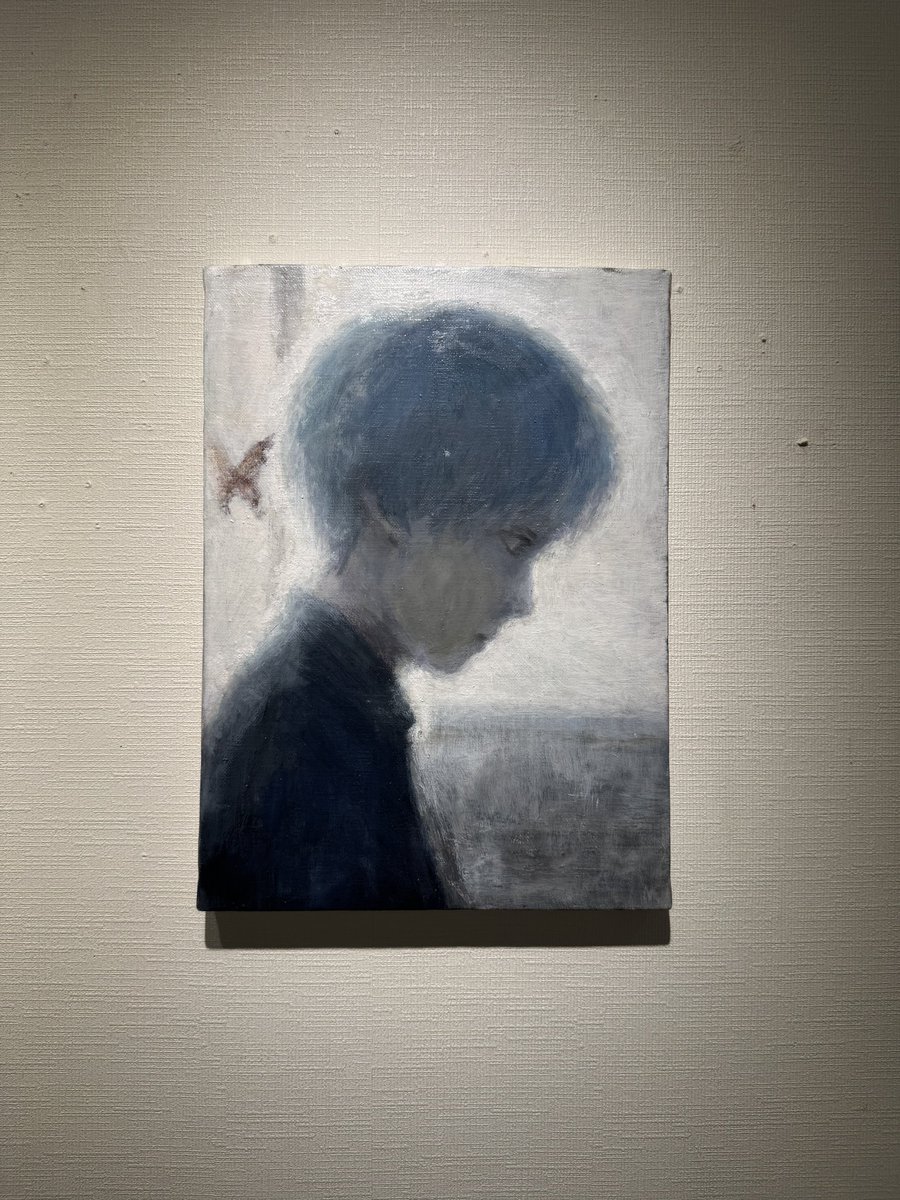 グループ展「彼方のまなざし」
展示作家：zuzu・サトウナツキ・中村春香・ニビ
木之庄企畫（京橋）
12/11（木）まで　⚠️日曜、月曜休廊

エモさとポップさの対比が良かった
ニビさんのキャンバス作品初めて観たけど、良かったな