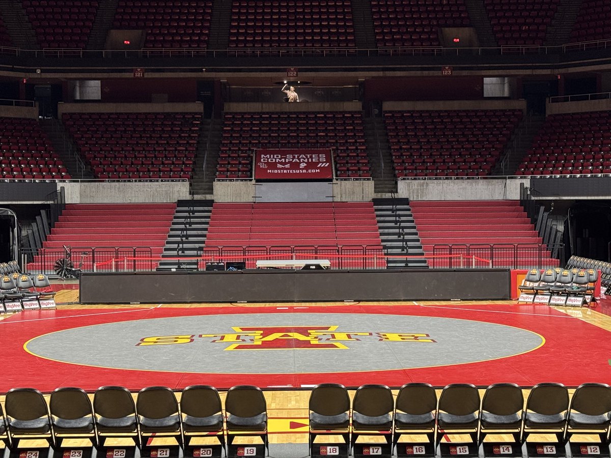 If I had a nickel for every time I’ve had to drive overnight in a massive snowstorm on Thanksgiving weekend to make it to Ames for an early morning call to cover the CyHawk wrestling meet for ESPN, I’d have two nickels. Which isn’t a lot but it’s strange that it’s happened twice.