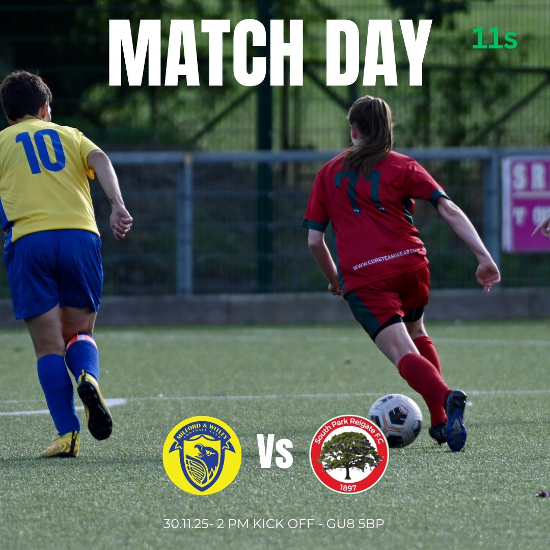 It's match day!! Good luck to our 11s team as they head to Milford and Witley for their next league game! ❤️💚

Sponsored by:
<a href="/admiralreigate/">The Admiral Inn</a>
@epsomriverclub