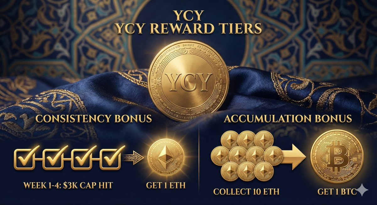 youthcoin13's tweet photo. 🚀 Coming Soon – $YCY Presale
💵 Earn up to $3,000 weekly
🔥 Hit the cap 4 weeks in a row → Get 1 $ETH
💎 Collect 10 $ETH → Get 1 $BTC
👉 Don’t miss the future of rewards. #YCY #CryptoPresale #Web3 https://t.co/nc9fbK5lIG
