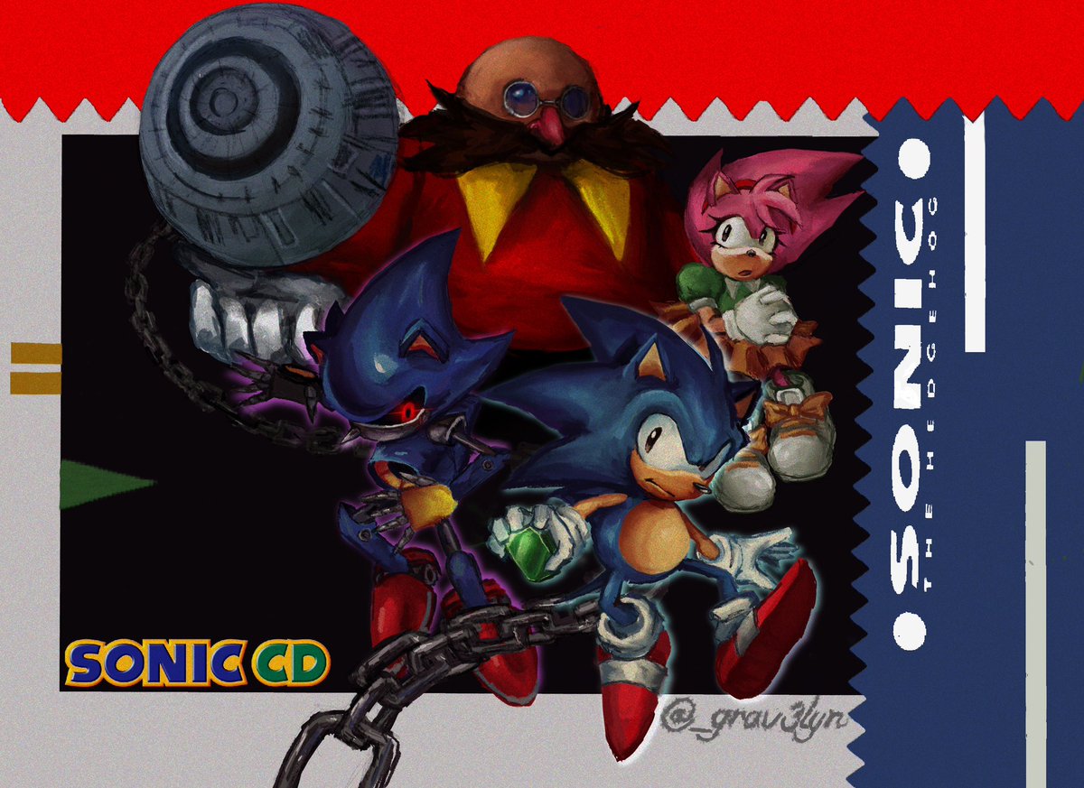 _grav3lyn's tweet photo. Sonic cd>> 
.
.
.
#art #artist #SonicTheHedgehog https://t.co/NrjtljdVfh