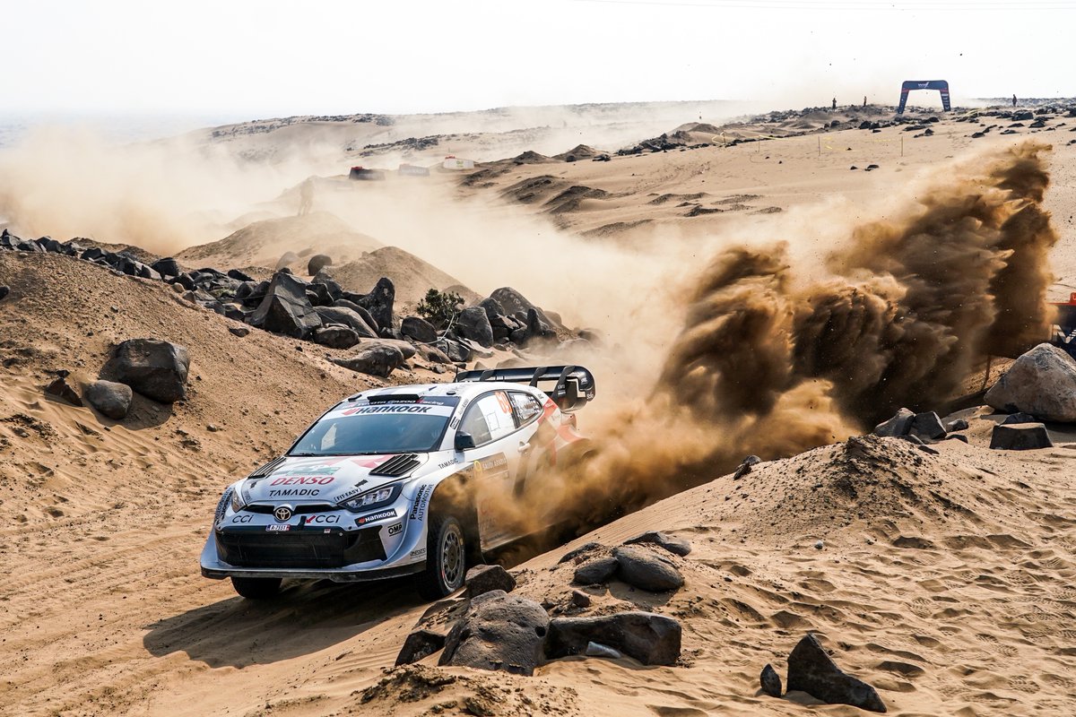 OfficialWRC's tweet photo. Spectacular 🤩

#WRC | #RallySaudiArabia 🇸🇦 https://t.co/s12MWzoXrM