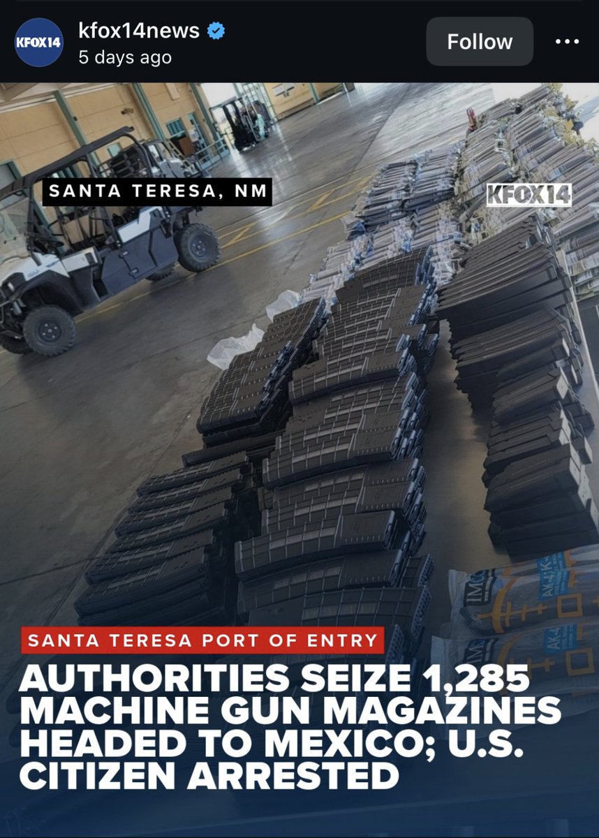 MAC_Arms's tweet image. GM everyone! Question for you: Do you know where I can find some of these &quot;machine gun magazines&quot;? They sound super rare and I don&apos;t believe I have any. Thanks Fox News for such stellar reporting!