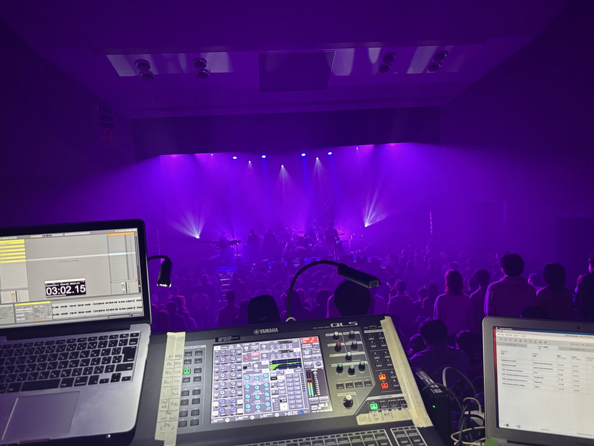 kassykpa's tweet image. 全部出し切った。最高。
皆様、お疲れ様でした！
#homme
#ワンマンライブ
#爾今
#島根県民会館
#PA
 #GRsound
#d&amp;amp;bSystem