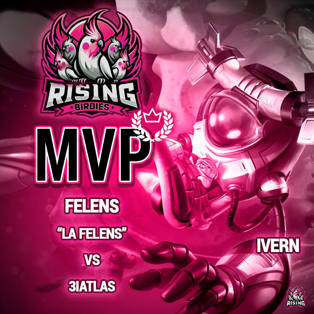 El MVP del segundo game.... Solo una palabra para definirlo: BOOOOOOOOOFFF 🥵🥵🥵
<a href="/Felenss/">༺♡༻</a> ggs!
#GoBirdies