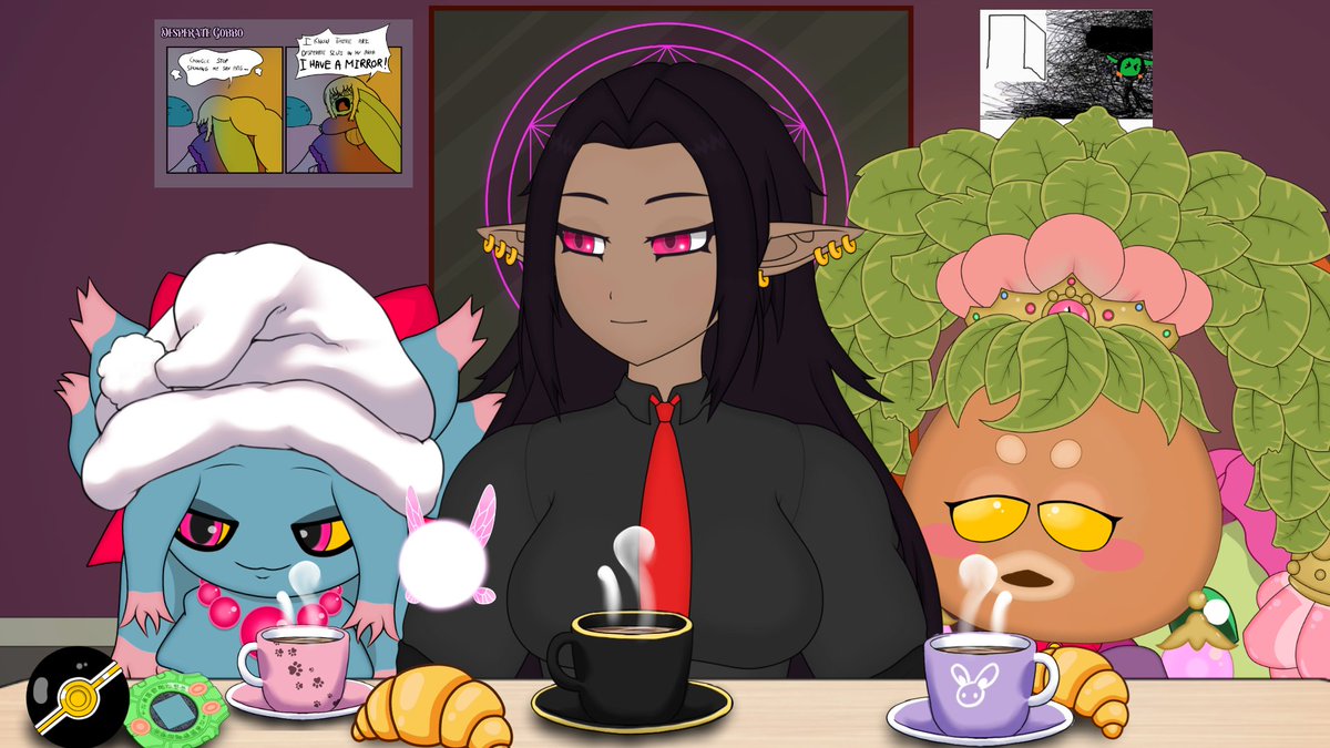 MimiQrowen's tweet photo. Your Boss is back momentarily today to just chill &amp; vibe watching some stuff with you, so grab some snacks, get a drink and grab a sit.
See you in just a moment my dear Dreamers~💜 https://t.co/FdwRR4svBa
