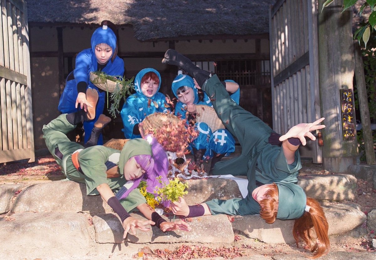 cos 忍たま 保健委員会

｢伊作先輩、｢ 階段注意 ｣って自分で言ってたのに…｣｢不運だね…｣