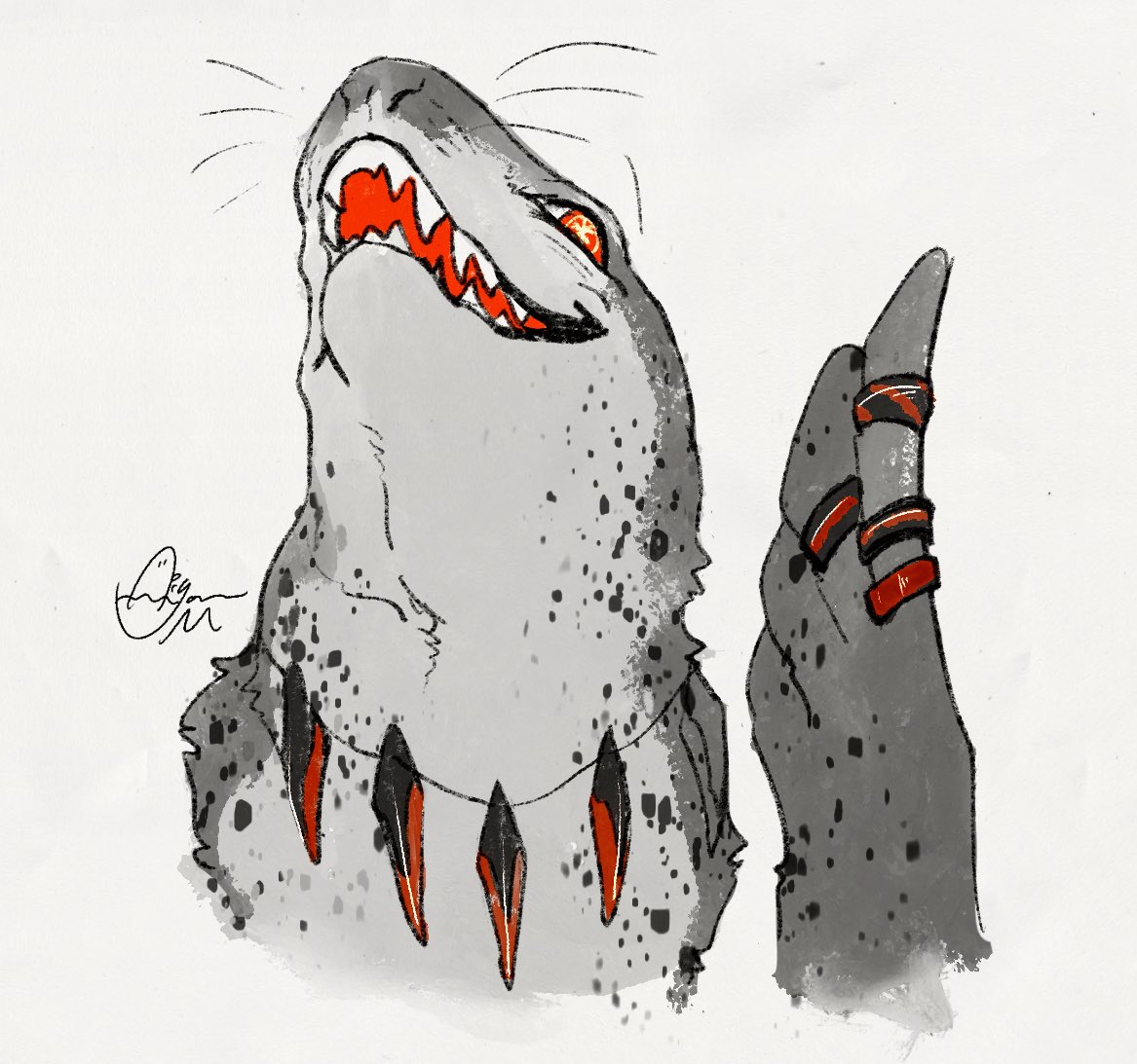 aigamosub's tweet image. ヒョウアザラシ先輩