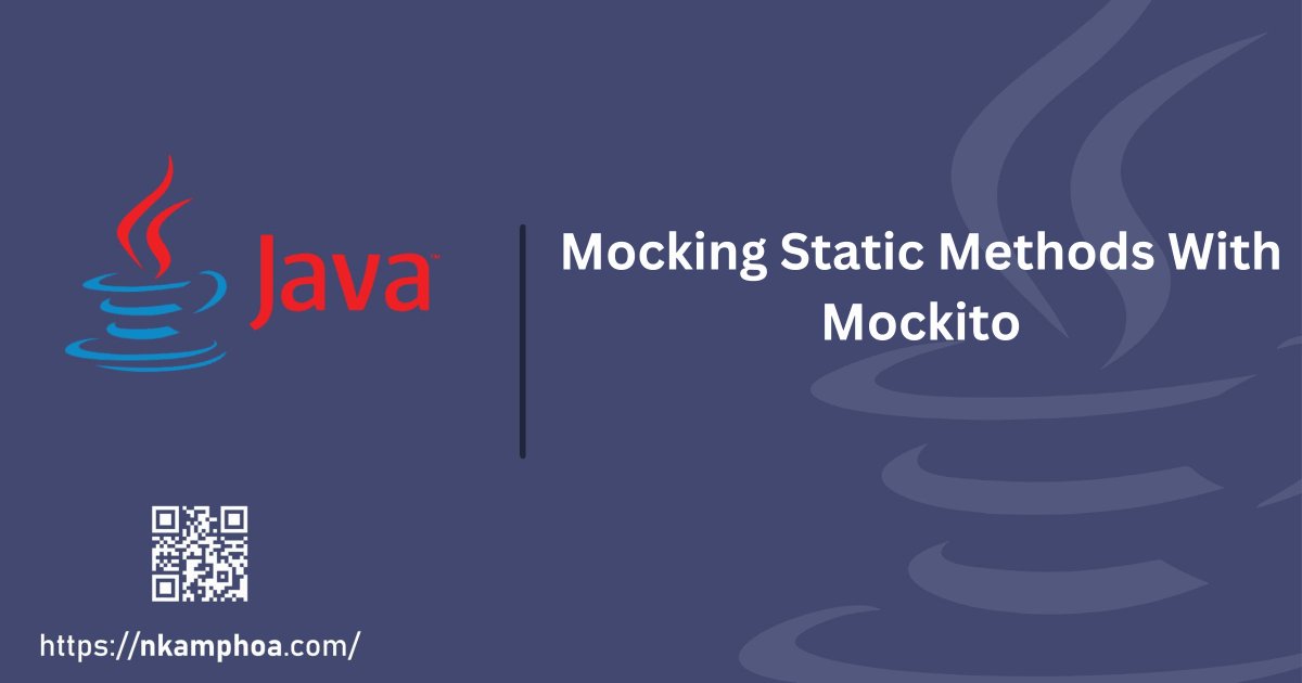 nkamphoa's tweet image. Learn how to mock static methods with Mockito. Master the art of unit testing for robust Java code. #Mockito #UnitTesting #JavaProgramming
nkamphoa.com/how-to-mock-st…