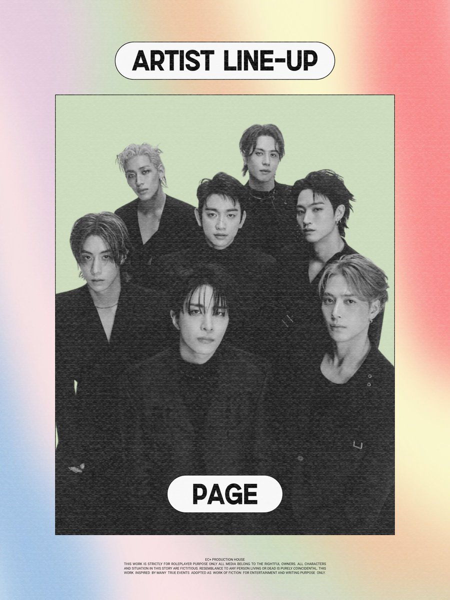 ECPLUSPROD's tweet image. ㅤ
ㅤ
ㅤ️Lineup      locked     in:    𝘴𝘦𝘷𝘦𝘯   𝘶𝘯𝘪𝘵,
ㅤ️all      sparks      and        momentum.
ㅤ️Finally stepping into a line of sight,

ㅤ️ㅤ️ㅤ️ㅤ️ㅤ️ㅤ️✪ㅤ️“𝗣𝗔𝗚𝗘”ㅤ️✪

ㅤ️catch flavor rush under the surface.
ㅤ
ㅤ