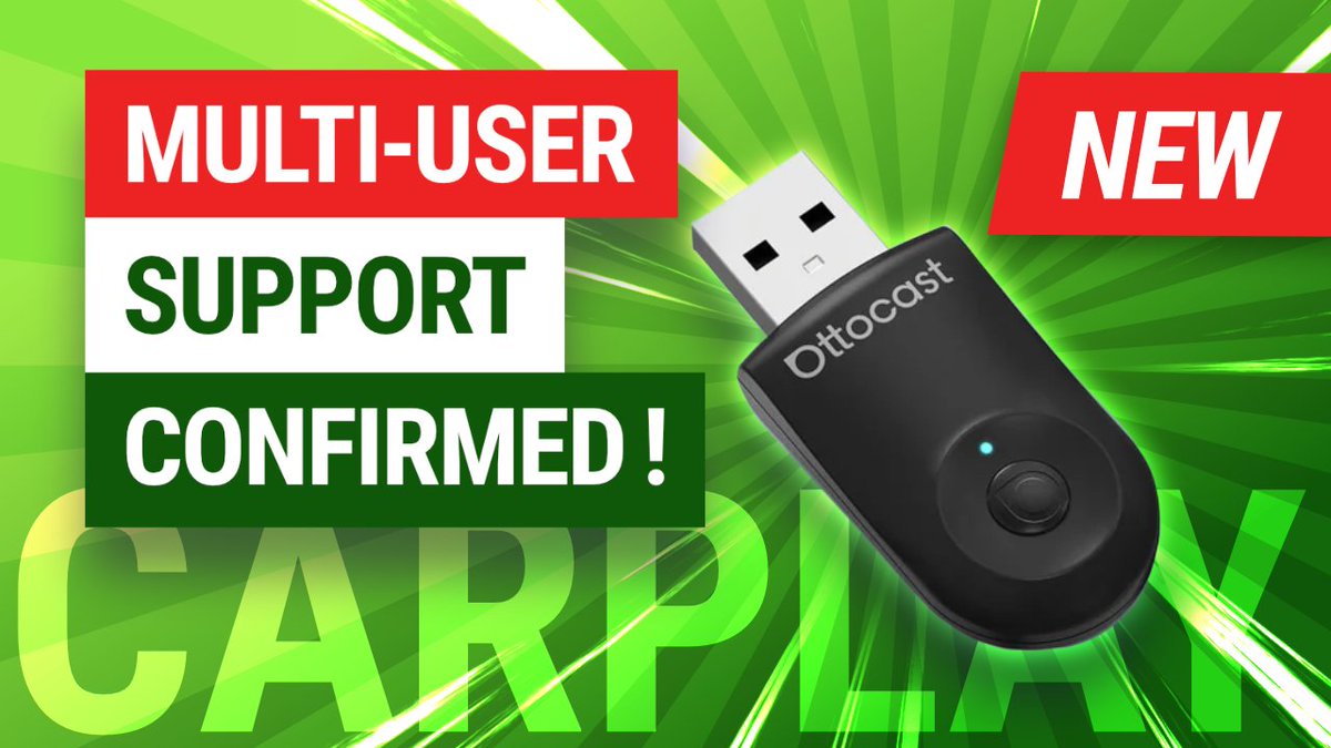 CarPlayLife's tweet image. Ottocast Mini Update Makes it THE GOAT for Wireless Adapters With Multi-user Support
The Ottocast Mini has finally become the multi-user wireless adapter it was ...

carplaylife.com/review/ottocas…

#AppleCarPlay #CarPlay #AndroidAuto #TechReview #Autotech #CarTech #AutoReview