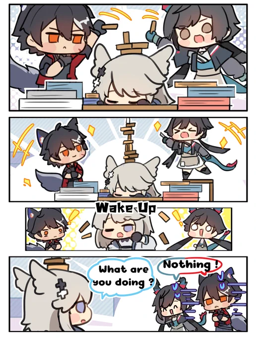 Playing and Sneeze ! 😁  #ArknightsEndfield #EndfieldCreators #EndfieldBetaTest2  #Wulfgard #perlica #ChenQianyu #Endministrator 