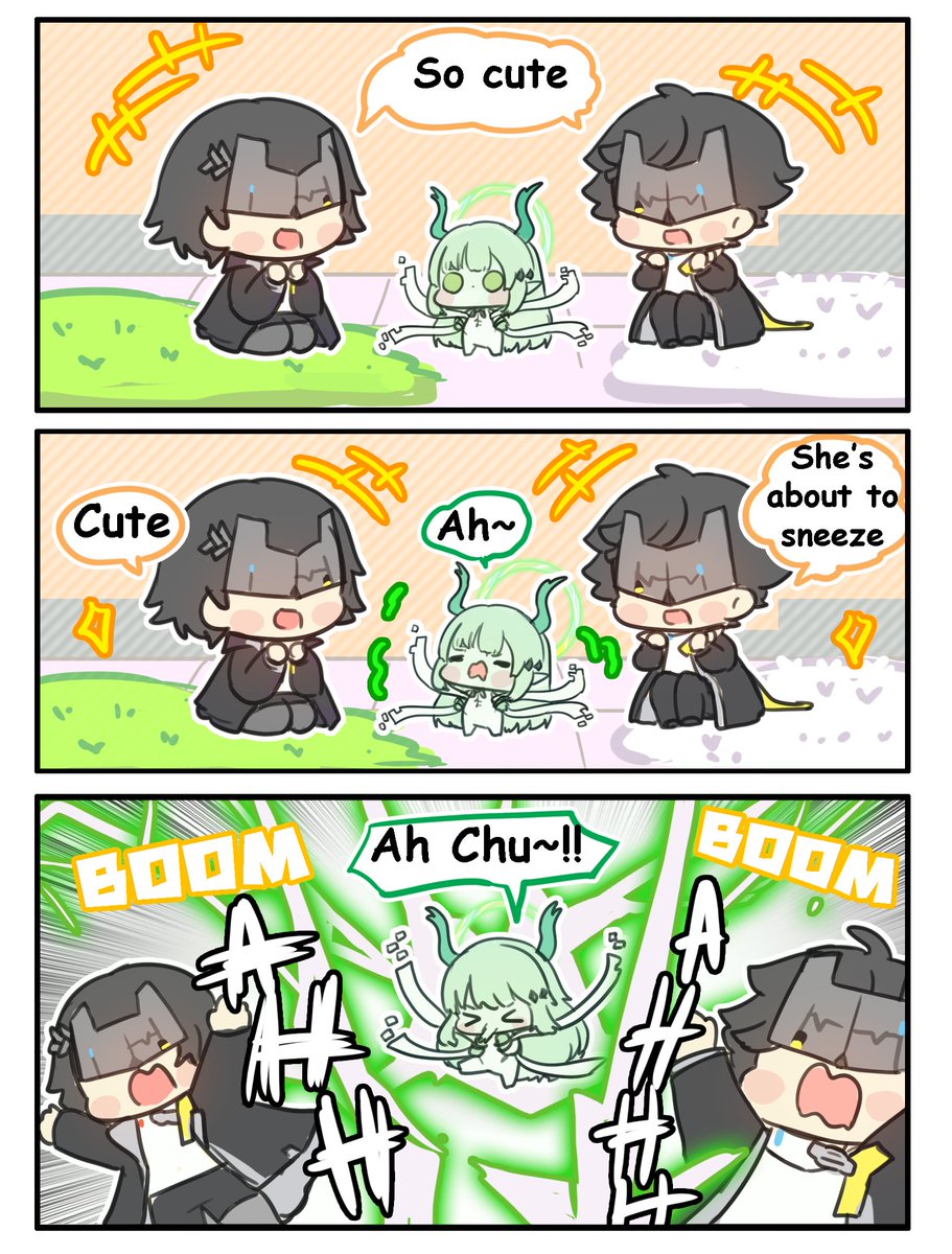 Playing and Sneeze ! 😁  #ArknightsEndfield #EndfieldCreators #EndfieldBetaTest2  #Wulfgard #perlica #ChenQianyu #Endministrator 