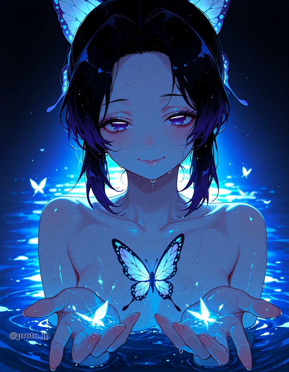 proto_jp's tweet image. Shinobu Kocho🦋胡蝶しのぶ #鬼滅の刃 Demon Slayer #chainsawman