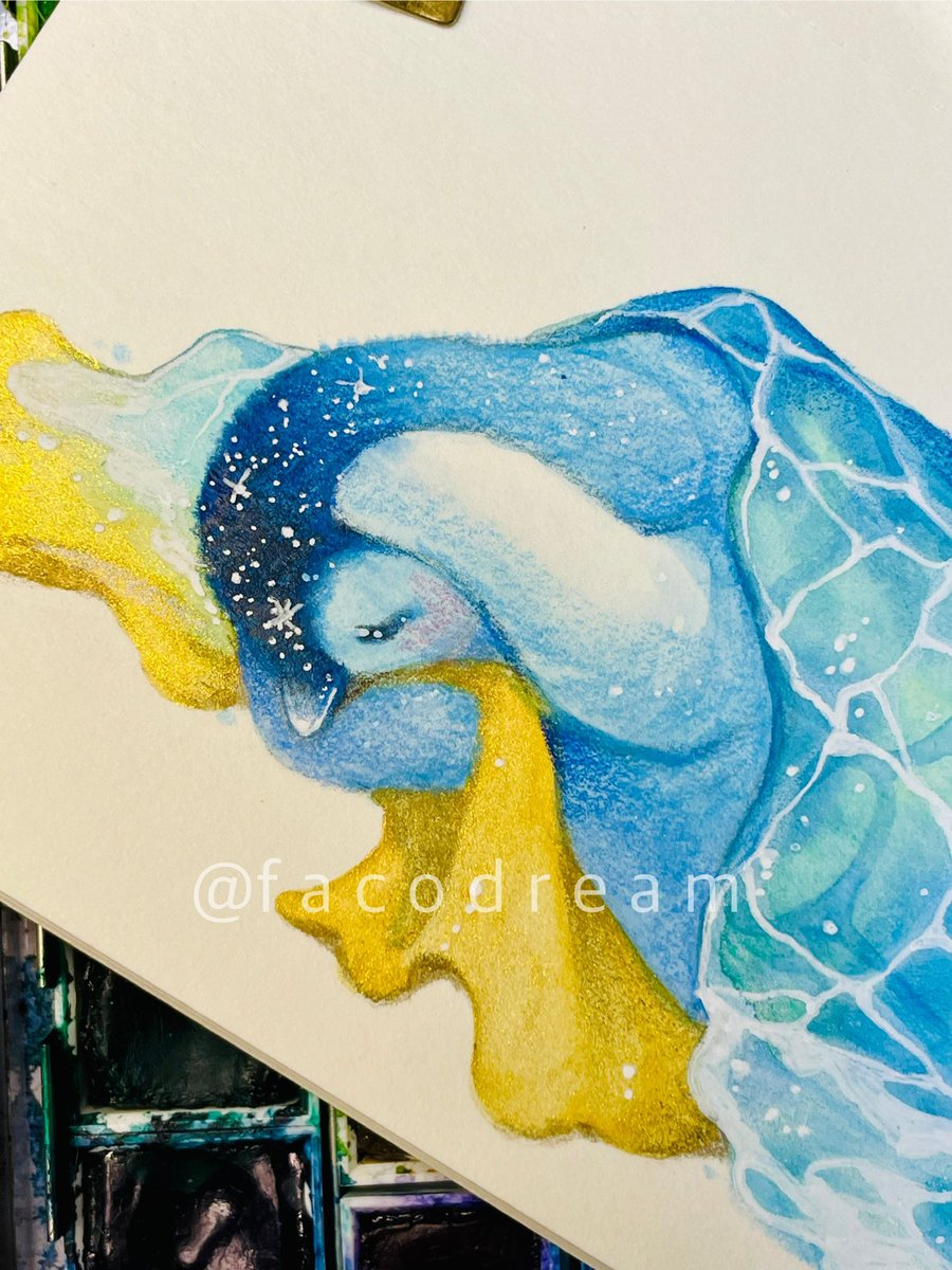 잠이 쏟아져요
💤