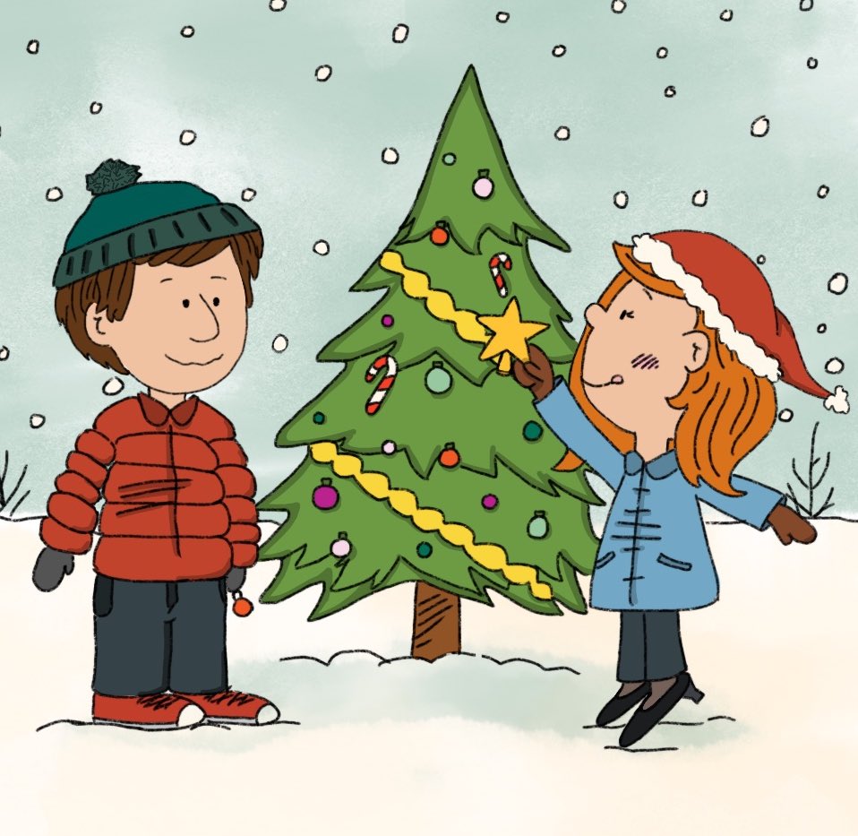 spIhcb's tweet image. MarkHelly Christmas 🎄 
(this is supposed to be in the style of A Charlie Brown Christmas)