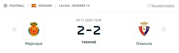 ExScoreInsights's tweet photo. ❌ Le paris n’est pas passé.
Dommage. Pfff 😢
#TeamParieur #BetwaySquad #Results #scoreexact https://t.co/wBZH5OYNC4