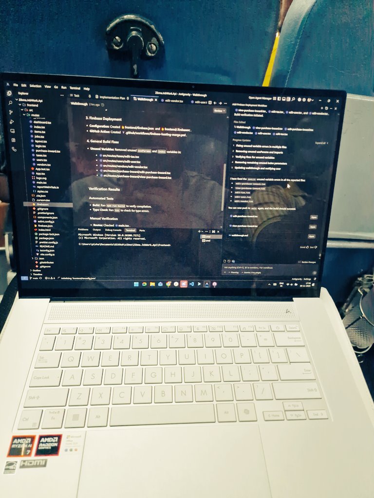 pishangujeniya's tweet image. #vibecoding with #antigravity on Indian Railway is kind of fun