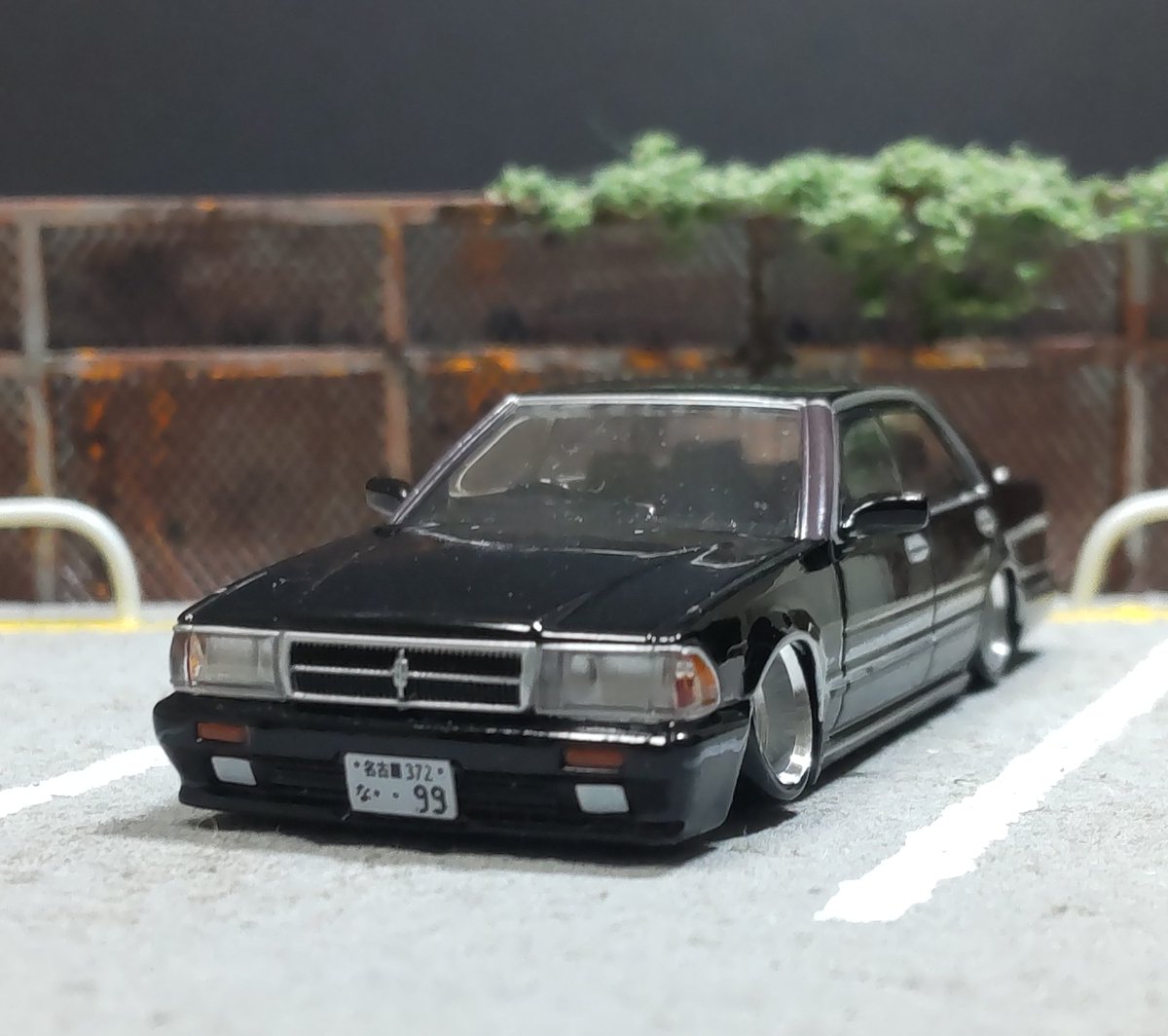 tarosukedeko's tweet photo. セドリック(Y31)をカスタムしてみた。
#セドリックY31 
#旧車 https://t.co/rXlhdy7Kxz