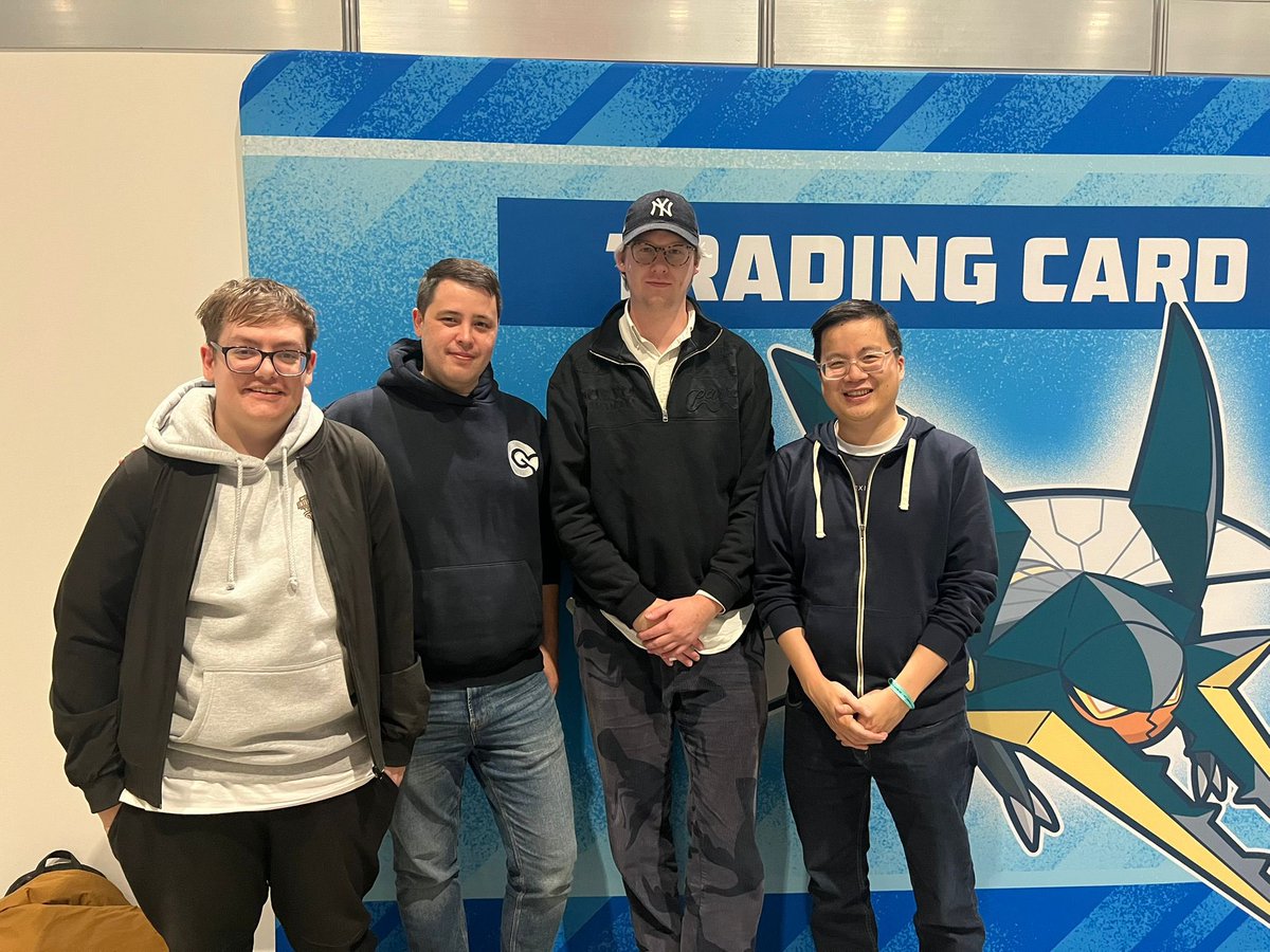 CCGPKMN's tweet image. We’re here for the final Regional Championship of the calendar year in Stuttgart, and @TamaoTakeda and @ptcgMeesie6x6 are playing in the last round of the tournament right now - wish them luck!

#PokemonTCG #PlayPokemon