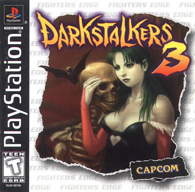 Darkstalkers 3 for PS1 was released on this day in North America, 27 years ago (1998)