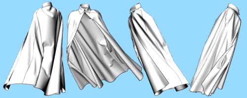 今日はこれを半額セールやってます
風になびくロングケープ3のシワ参考用3Dモデル
お絵かきの参考にどうぞ!
全部のしわを使うんじゃなくて部分的なところだけ参考にするというのもありかと
https://t.co/VzGZRb190h #clipstudio