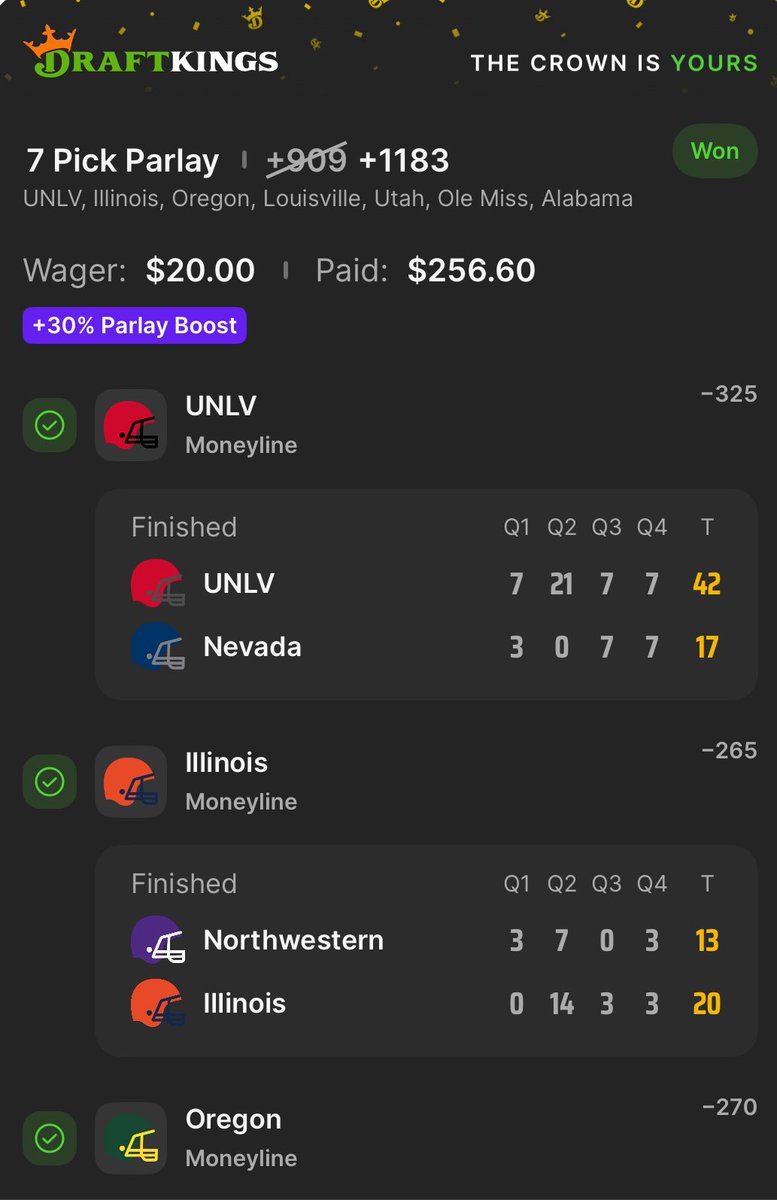 WeGettingPaid's tweet image. #SGMoneyline
@TheKevinWalsh @DonnieRightSide 
@PencilleJordan @HvlfwaycrooK 
rivalry week 🏈🏟️💵